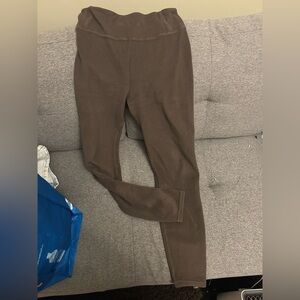 Ardene Chocolate Brown Fleece Leggings
